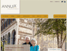 Tablet Screenshot of annuix.com